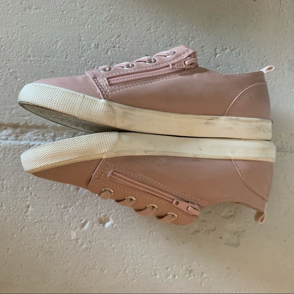 Cat & Jack Lucian Double Zipper Sneakers Size 3 - Picture 4 of 11